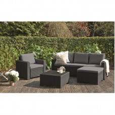 KETER. Set mobilier gradina antracit Moorea..
